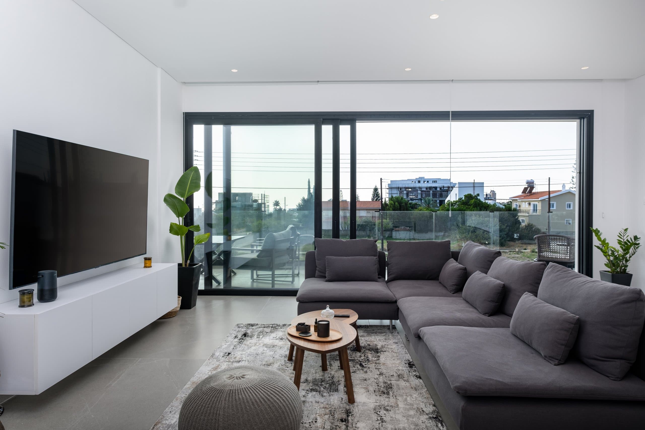Photograph of a delivered Simplicity 2 living room